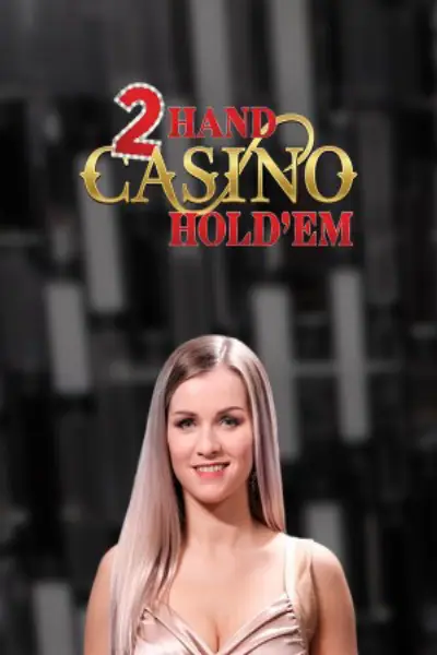 2 Hand Casino Hold'em — Live blackjack von Evolution — spielen bei Trixino