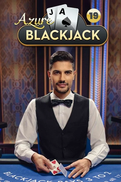 Azure Blackjack 19 — Live blackjack von Pragmatic Play — spielen bei Trixino