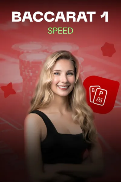 Baccarat 1 Speed — Live baccarat von Bombay Live — spielen bei Trixino