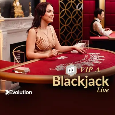 Blackjack VIP A — Live blackjack von Evolution — spielen bei Trixino