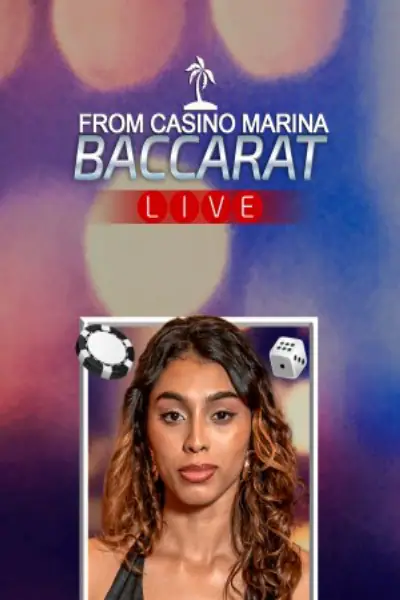 From Casino Marina Baccarat — Live baccarat von Ezugi — spielen bei Trixino