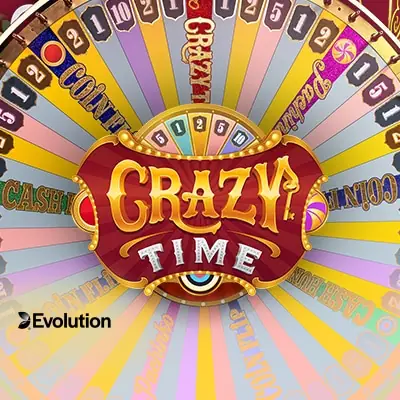 Crazy Time — Live game show von Evolution — spielen bei Trixino
