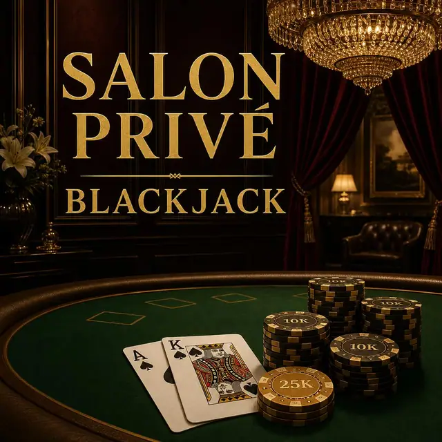 Salon Privé Blackjack — Live blackjack von Evolution — spielen bei Trixino
