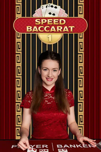 Speed Baccarat 1 — Live baccarat von Pragmatic Play — spielen bei Trixino