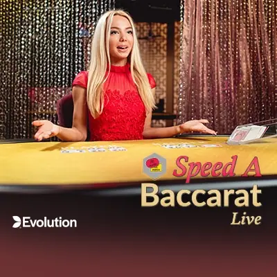 Speed Baccarat A — Live baccarat von Evolution — spielen bei Trixino