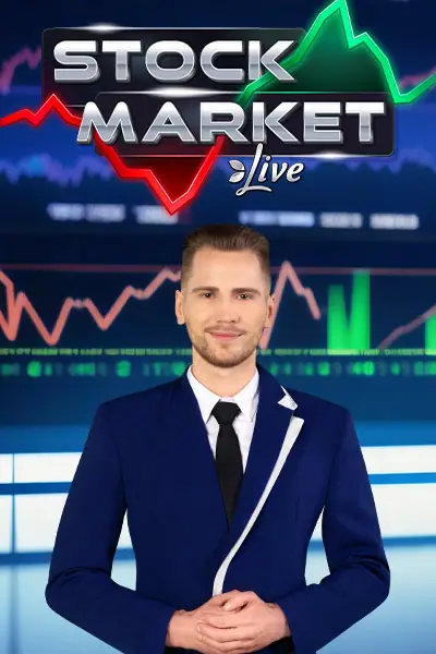 Stock Market Live — Live game show von Evolution — spielen bei Trixino