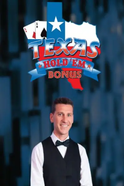 Texas Hold'em Bonus — Live blackjack von Evolution — spielen bei Trixino