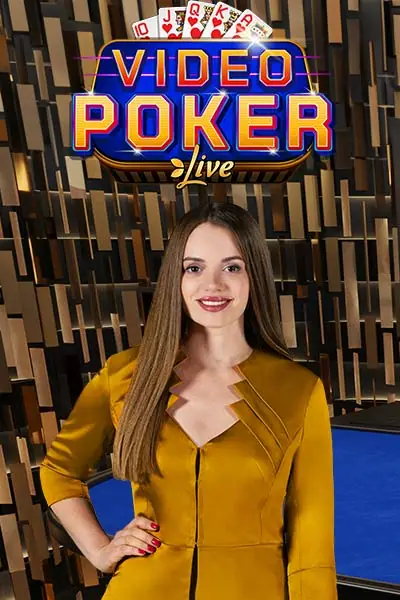 Video Poker Live — Live game show von Evolution — spielen bei Trixino