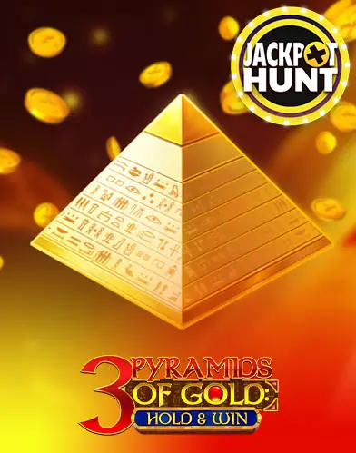 3 Pyramids of Gold Hold & Win — progressiver Jackpot-Slot von Booongo